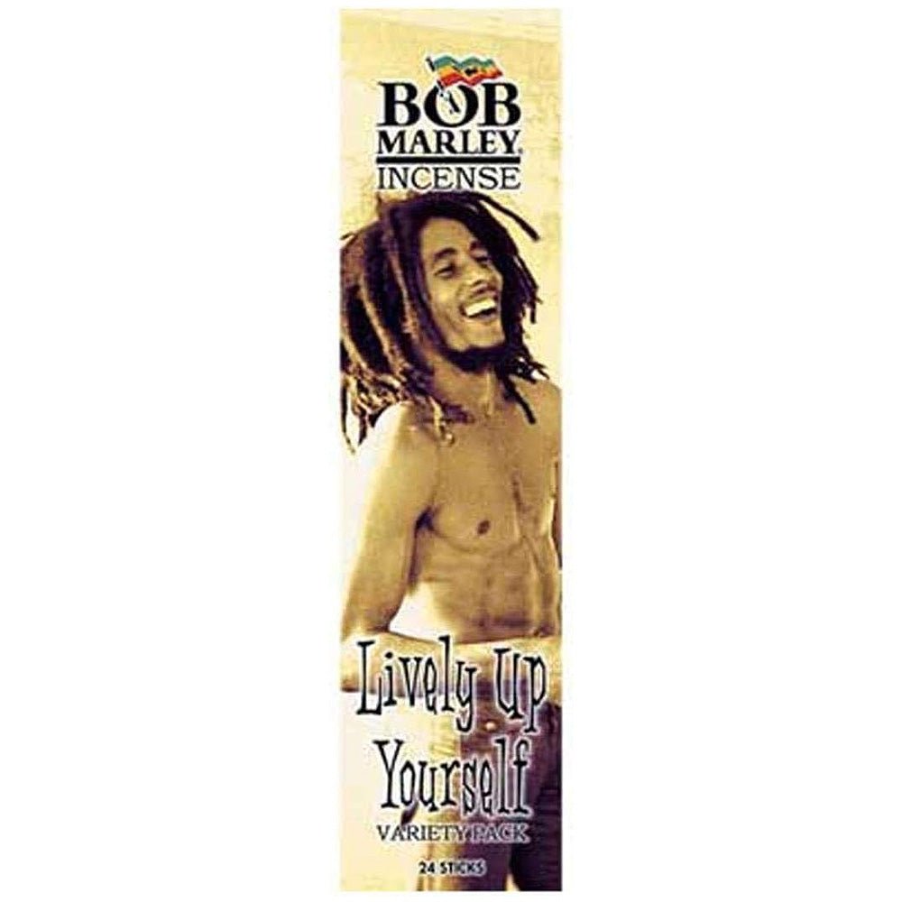 BOB MARLEY ボブマーリー (生誕 80年 ) - LIVELY UP YOURSELF / インセンス / お香 / 4種24本入 / グッズ - PGS